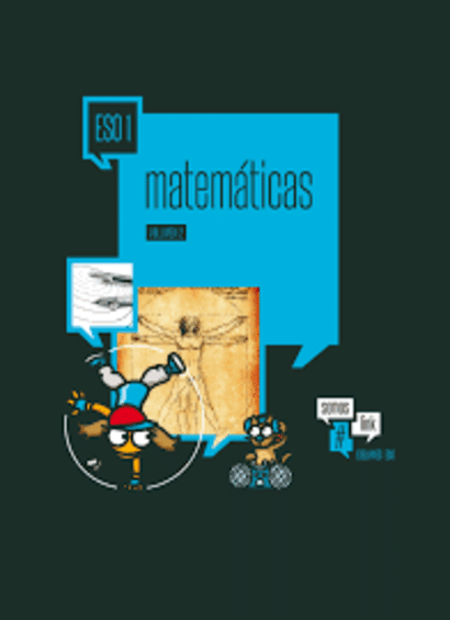 portada del Solucionario Matemáticas 1 ESO Edelvives