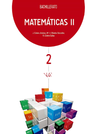 portada del Solucionario Matemáticas II 2 Bachillerato Anaya orientado al bachillerato de ciencias